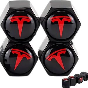 Tesla Red Tire Valve (4)